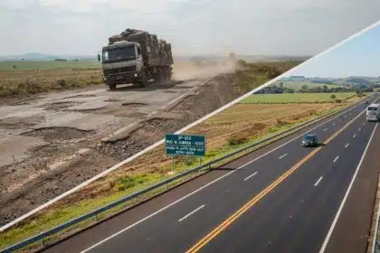 Rodovias precárias versus rodovias boas